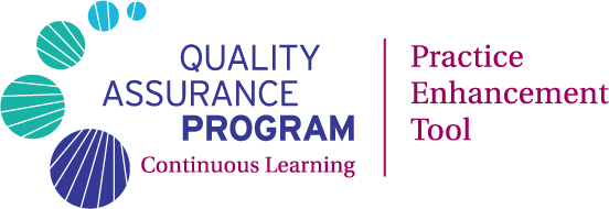 Quality Assurance Program | Practive Enhancement Tool